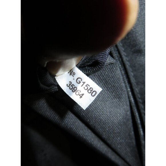 COACH Nolita 2015 Gunmetal Metallic Pebble Leather Satchel Crossbody Tote 35964 - Picture 11 of 16